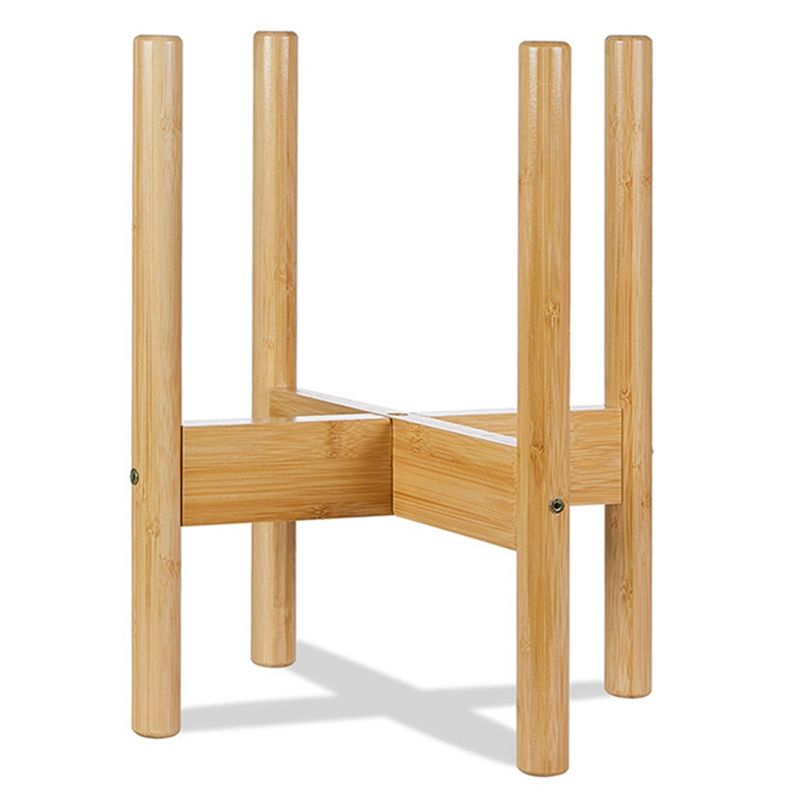 Bonsai Garden Display Stands - B03C-Bonsai Display Stand Wooden Flower Pot