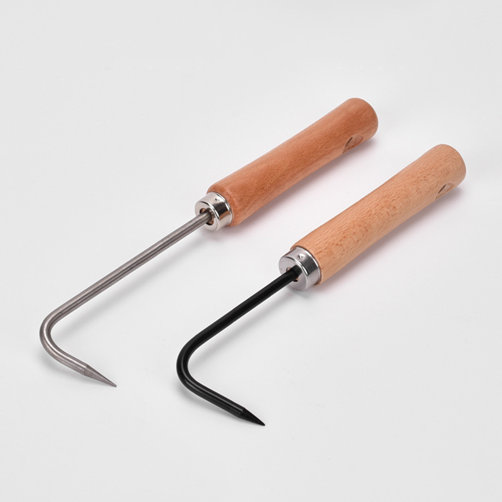 Root Hook Tool - 1pc Weeding Tool, Single-Claw Hook, Soil