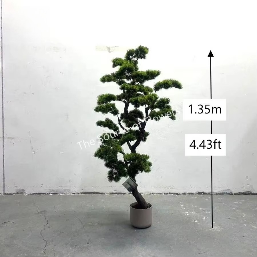 Bonsai Garden Decor - Artificial Cedar Pine Trees Indoor Outdoor