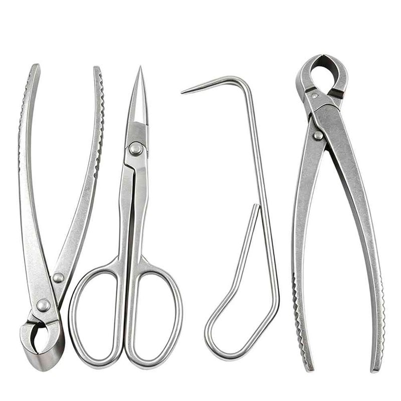 Root Hook Tool - ABGH-Bonsai Tree Tools, 4 Piece Bonsai