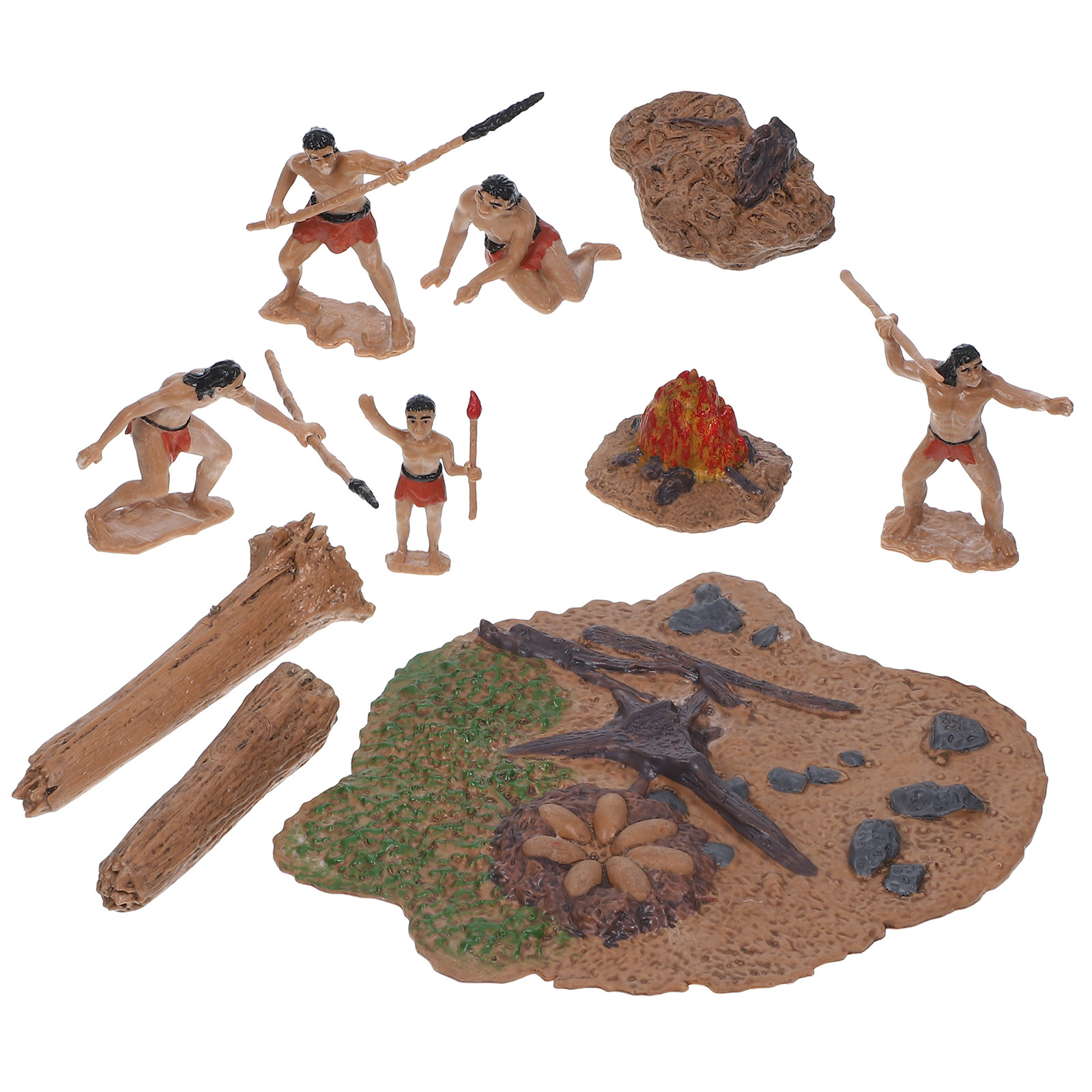 Bonsai Garden Decor - 1Set Mini Primitive Men Small Ornament