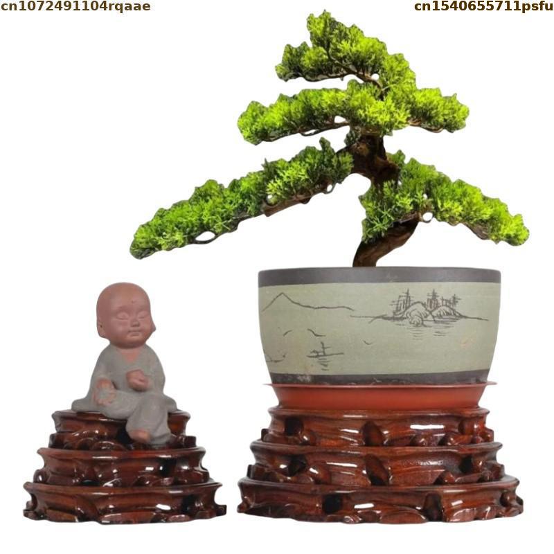 Bonsai Garden Display Stands - 6-30cm Diameter Standing Flower Base Vase