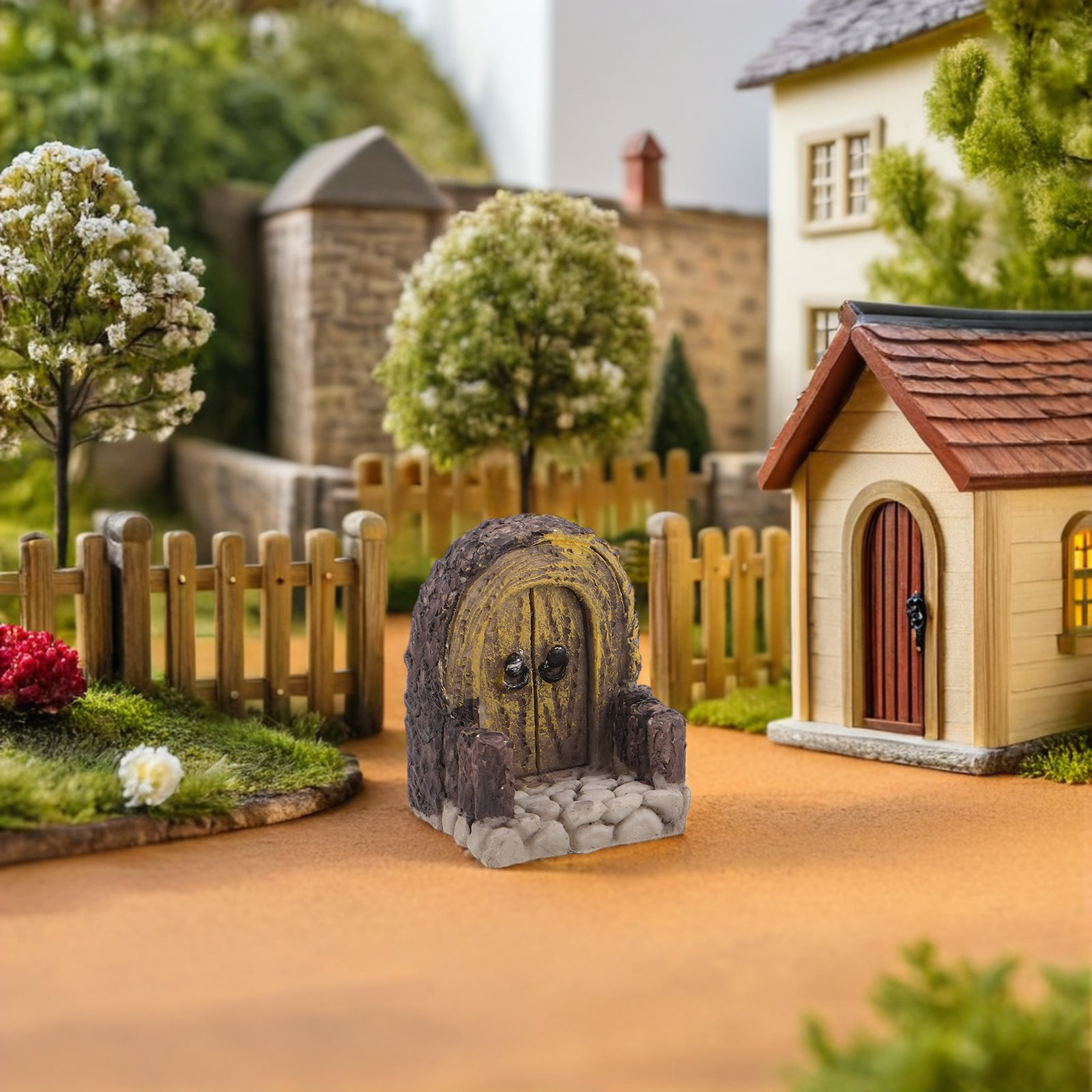 Bonsai Garden Art - 2Pcs Micro Landscape Decoration Miniature Wood