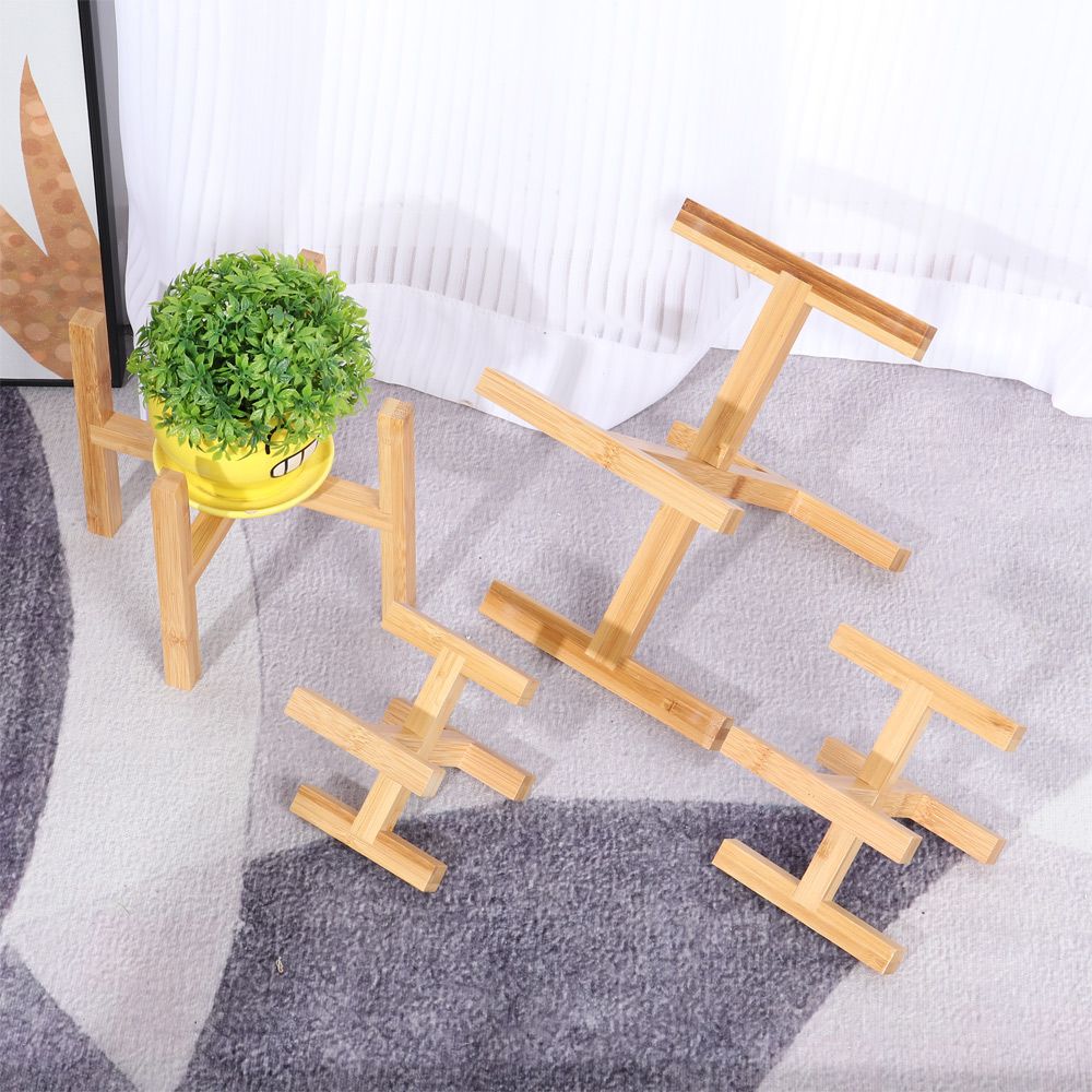 Bamboo Indoor Outdoor Home Dec - Bonsai Garden Display Stands 评论和价格