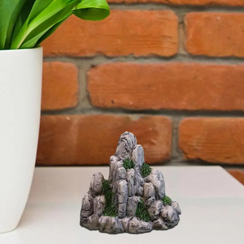 1pc Mountain Miniature Fake St - Bonsai Rock Garden 评论和价格