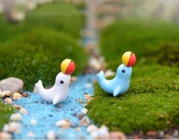 10Pcs/Hedgehog and Cows/Cute A - Bonsai Garden Art 评论和价格