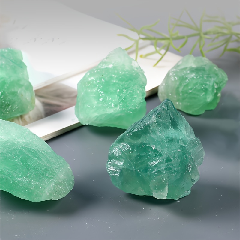 Raw Green Fluorite Stone, Natu - Bonsai Rock Garden 评论和价格