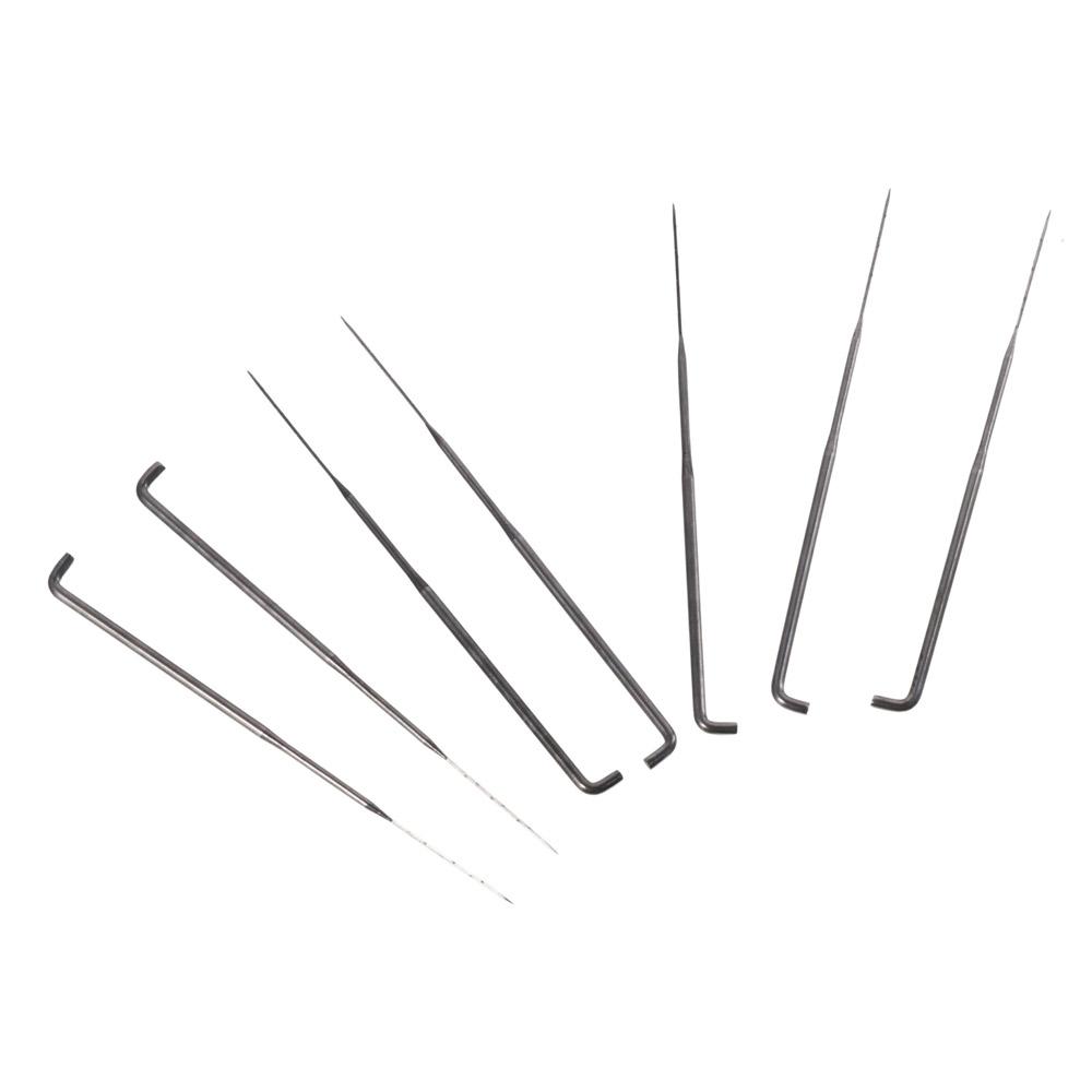 100Pcs Silver Felting Needles  - Root Hook Tool 评论和价格