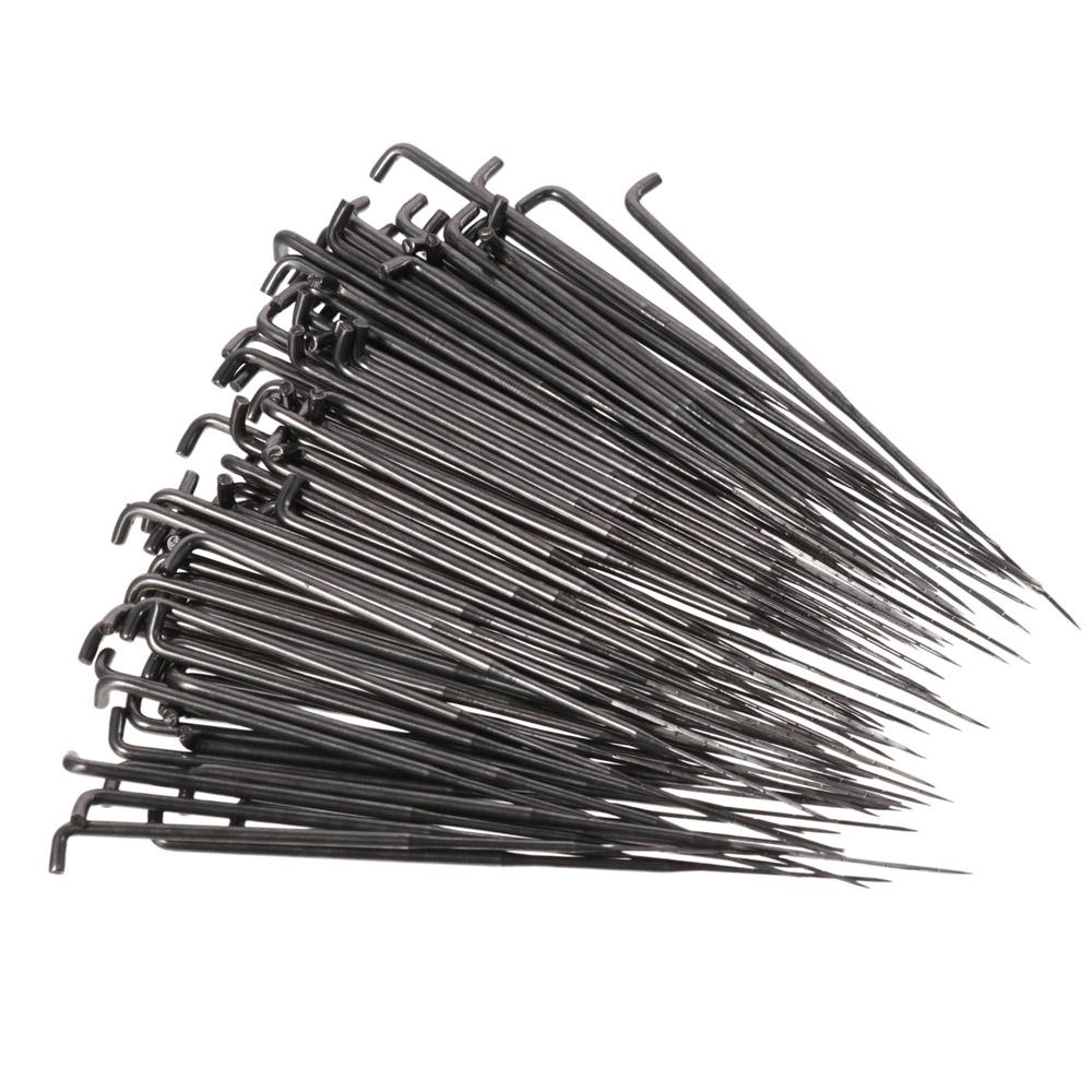 100Pcs Silver Felting Needles  - Root Hook Tool 评论和价格