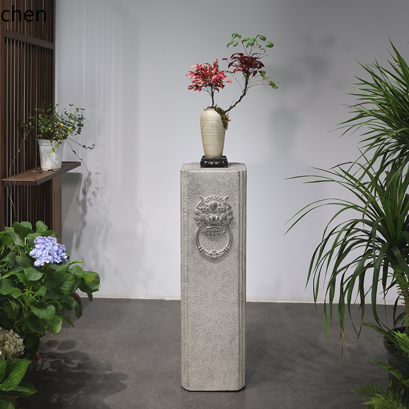 HTT New Chinese Style Entrance - Bonsai Garden Display Stands 评论和价格
