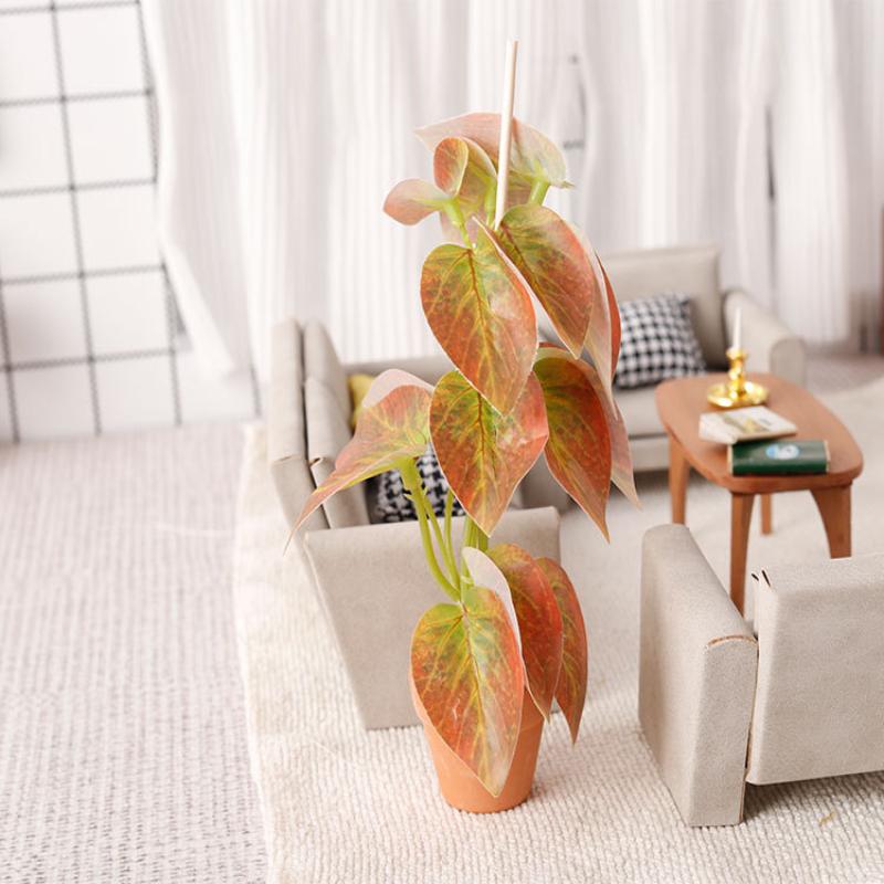 1/12 Dollhouse Simulation Gree - Bonsai Garden Decor 评论和价格