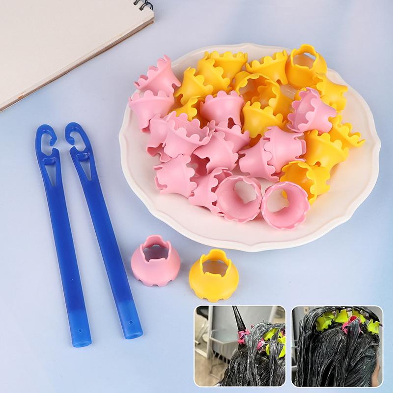 15/18Pcs Hair Root Perm Rods B - Root Hook Tool 评论和价格