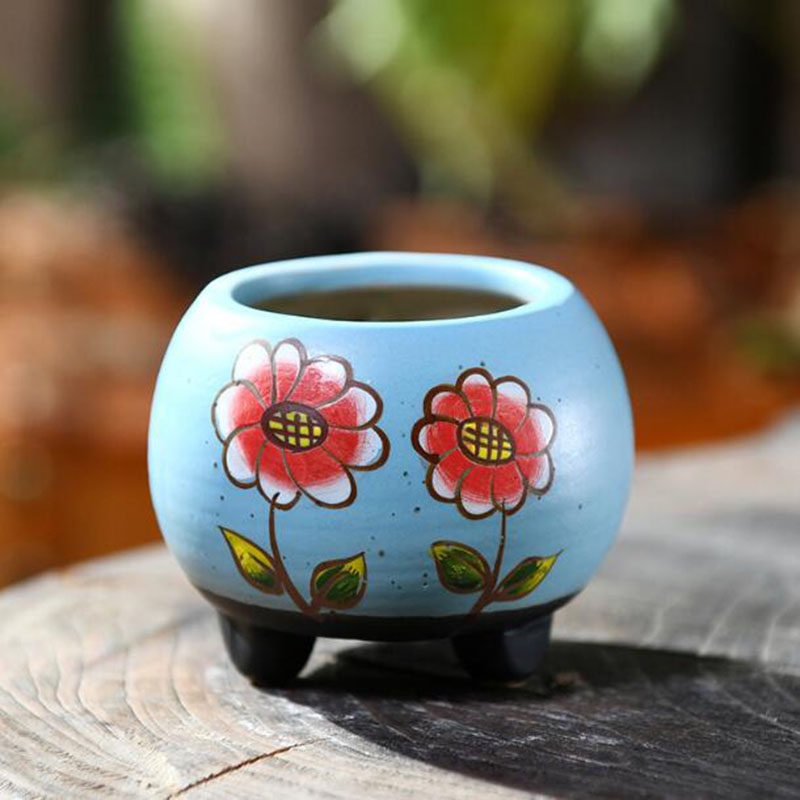 6 Pcs/Set Porcelain Handpainte - Bonsai Garden Art 评论和价格