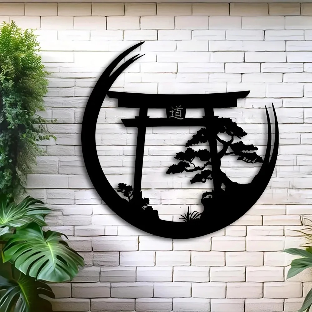 Japanese Bonsai Torii Gate Met - Bonsai Garden Decor 评论和价格