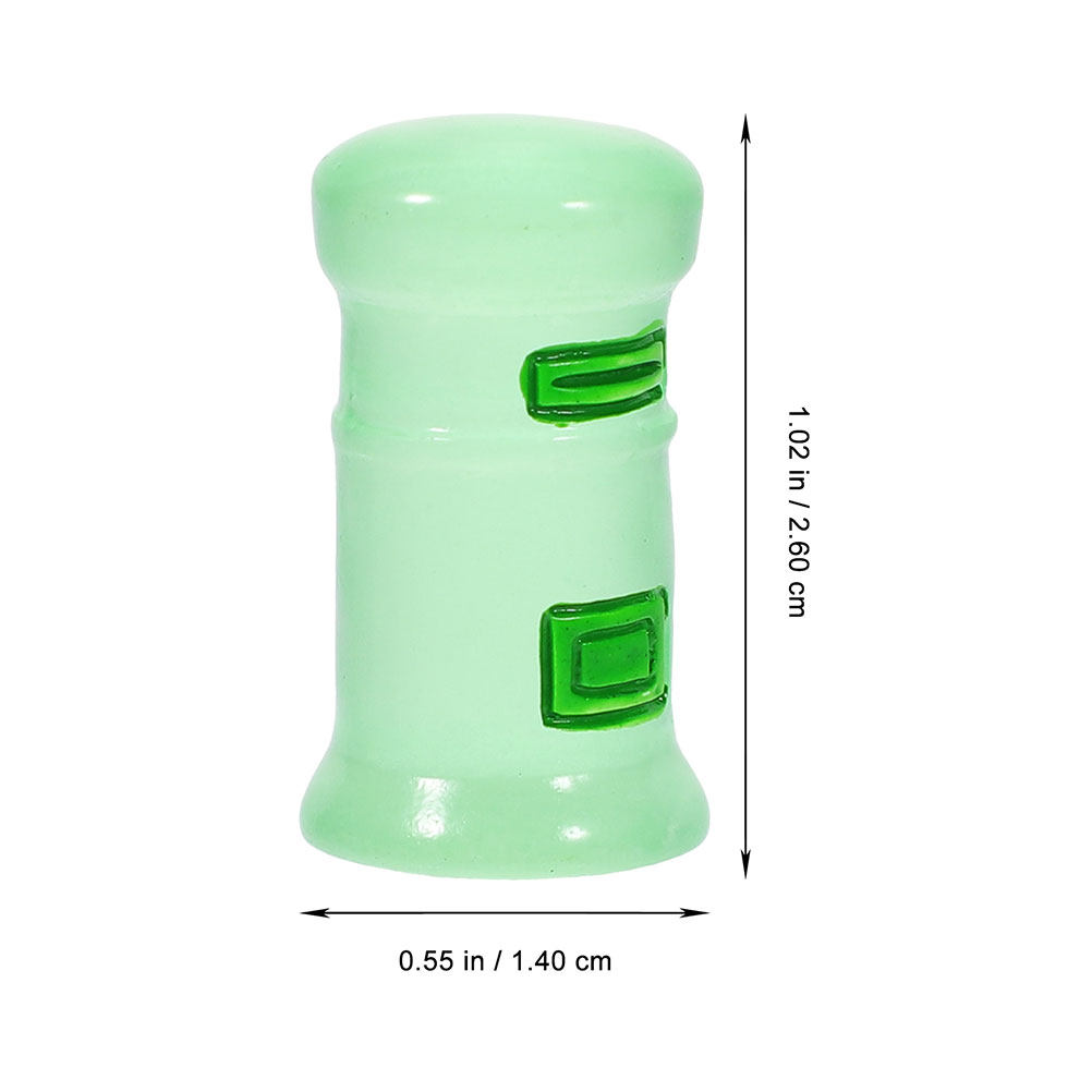 60Pcs Glow in The Dark Mini Re - Bonsai Garden Decor 评论和价格