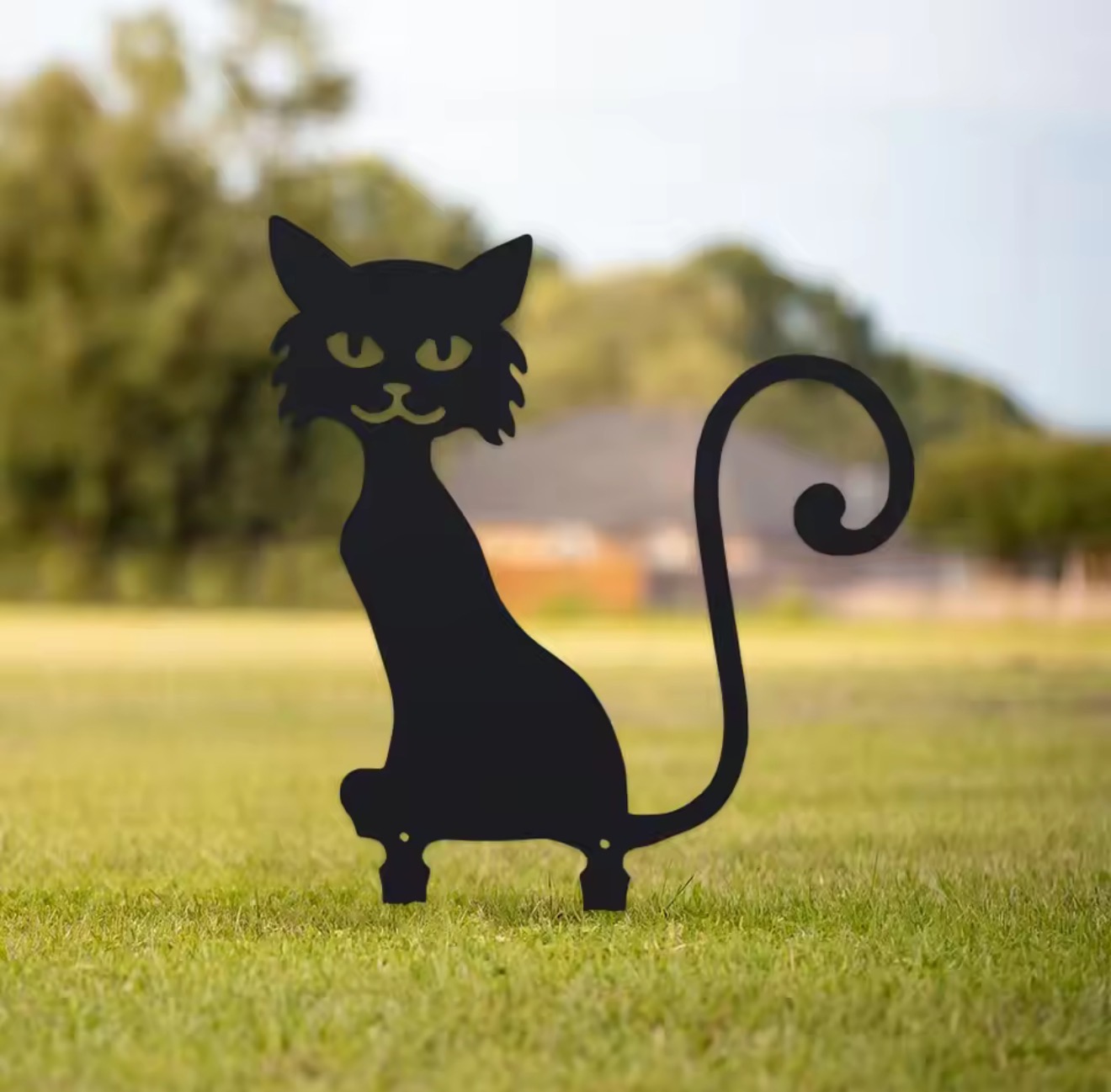 Charming Black Furry Kitten Me - Bonsai Garden Decor 评论和价格