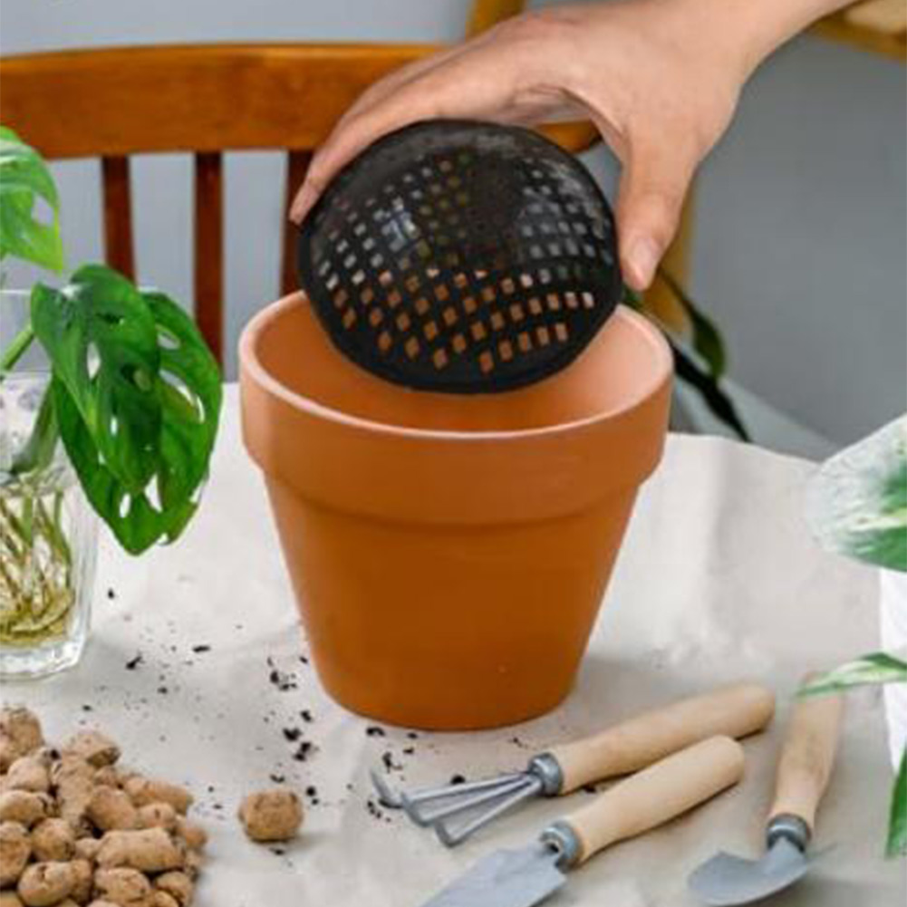 20/30Pcs Flower Pot Mesh Pads  - Bonsai Garden Decor 评论和价格