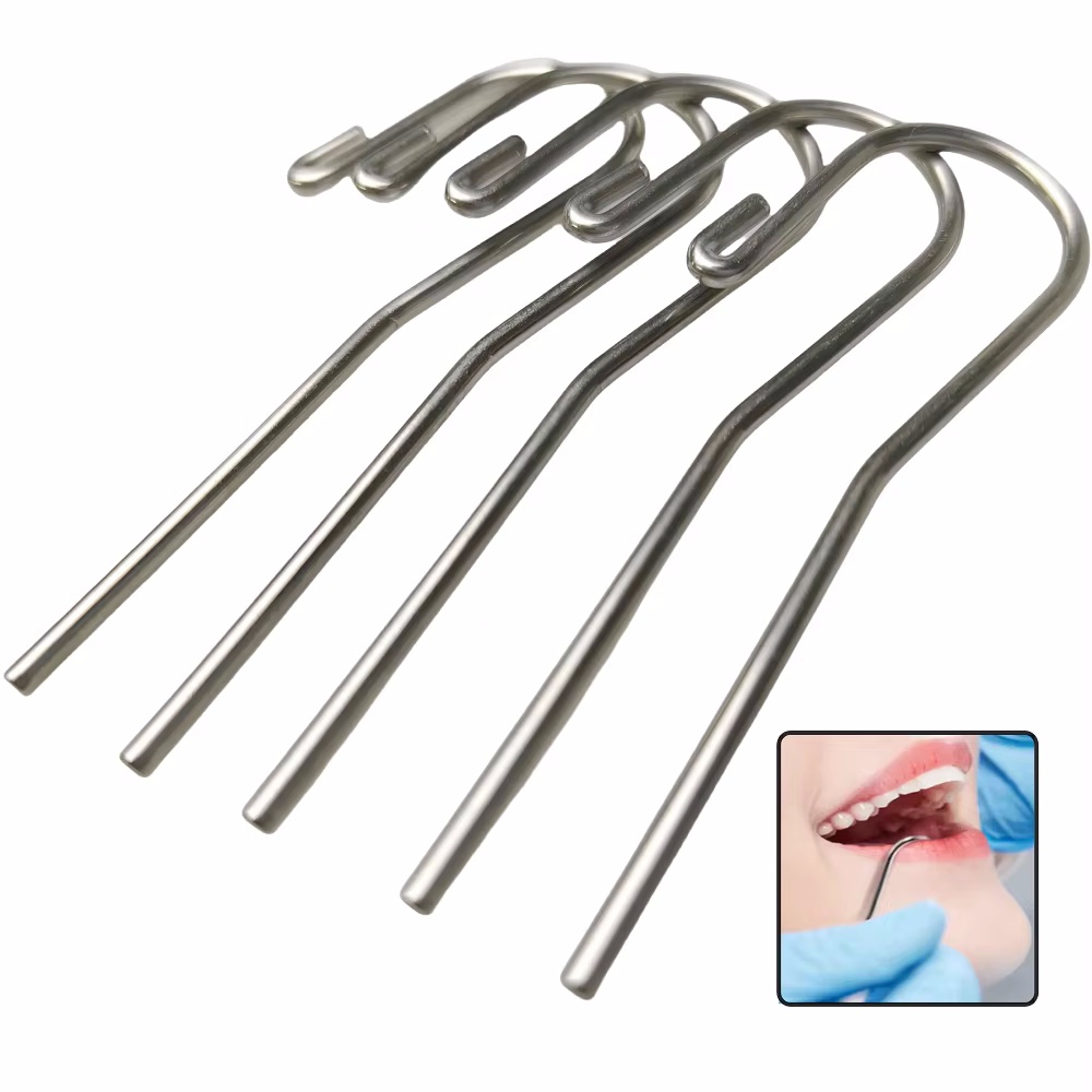 5Pcs/Pack Stainless Steel Dent - Root Hook Tool 评论和价格