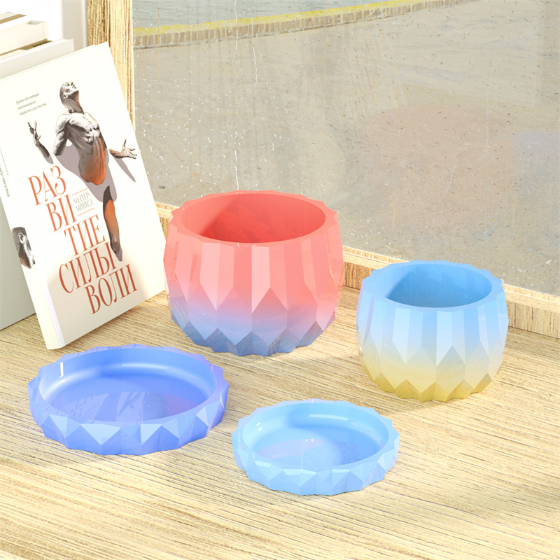 1 Set Silicone Planter Molds F - Bonsai Garden Decor 评论和价格