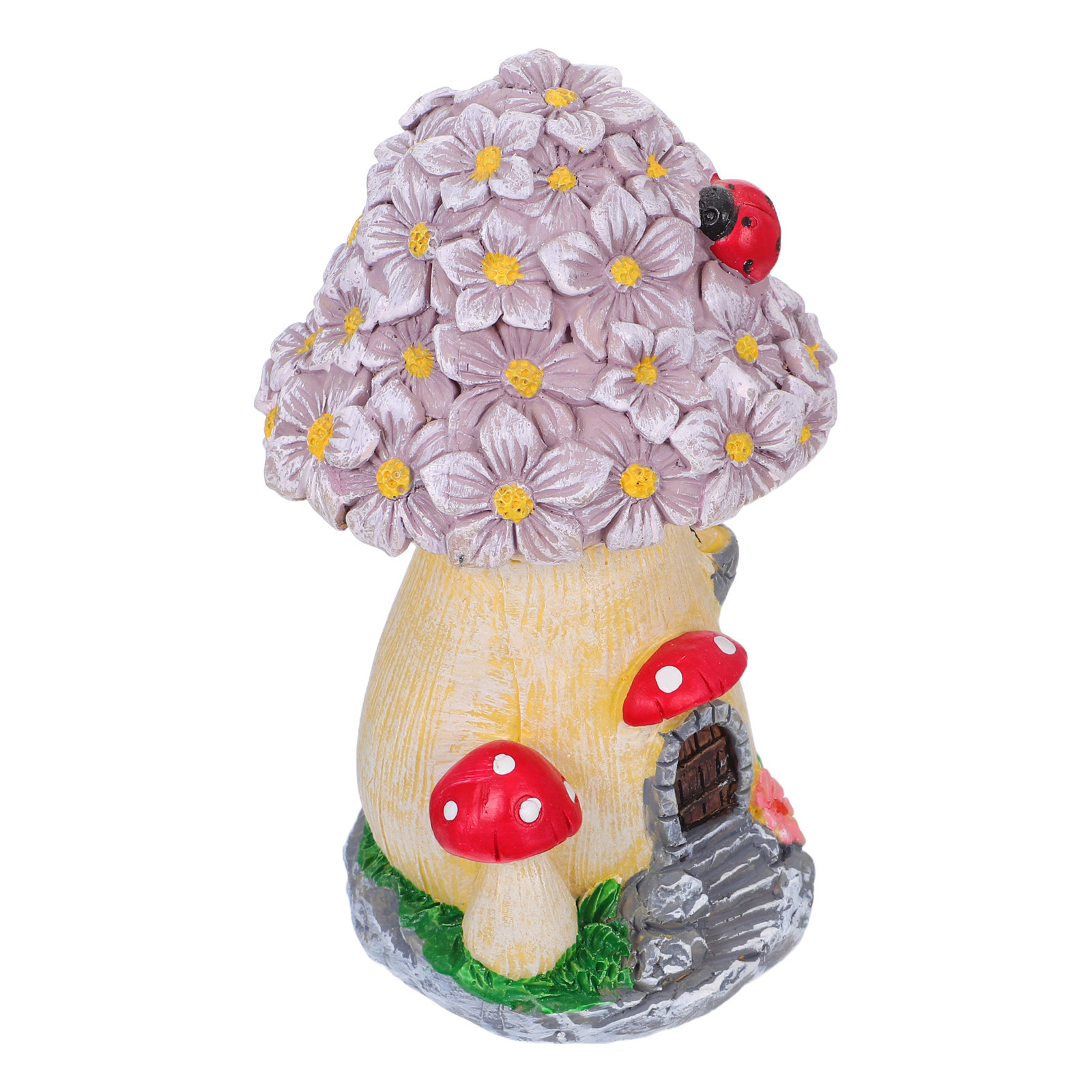 Weatherproof Resin Mushroom Ho - Bonsai Garden Decor 评论和价格