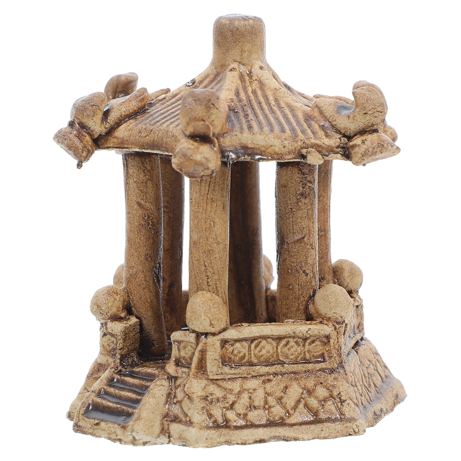 Miniature Ceramic Hexagonal Pa - Bonsai Garden Decor 评论和价格