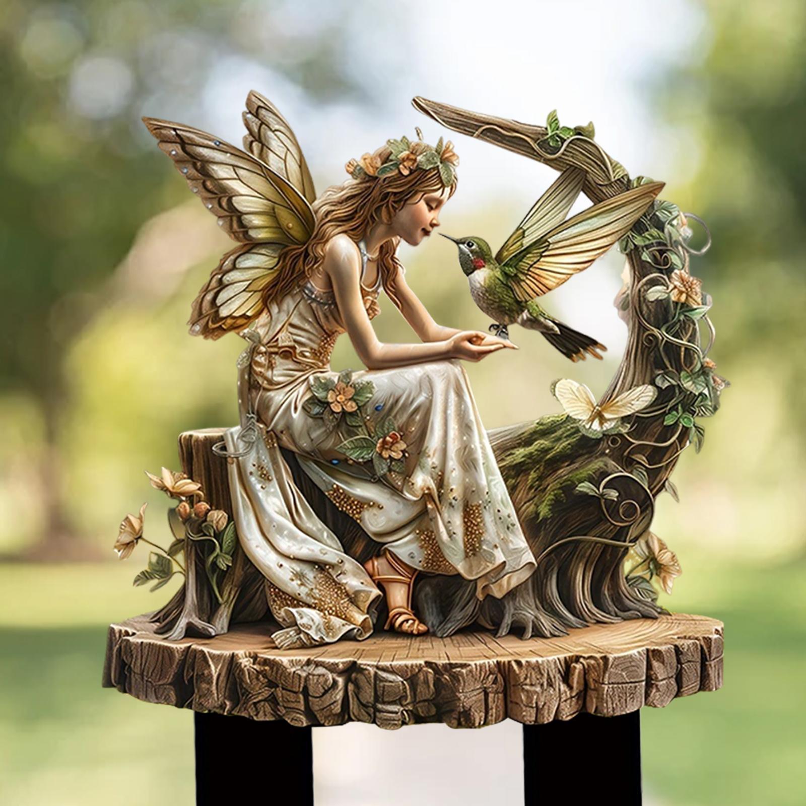 Fairy Decorative Garden Stake  - Bonsai Garden Art 评论和价格