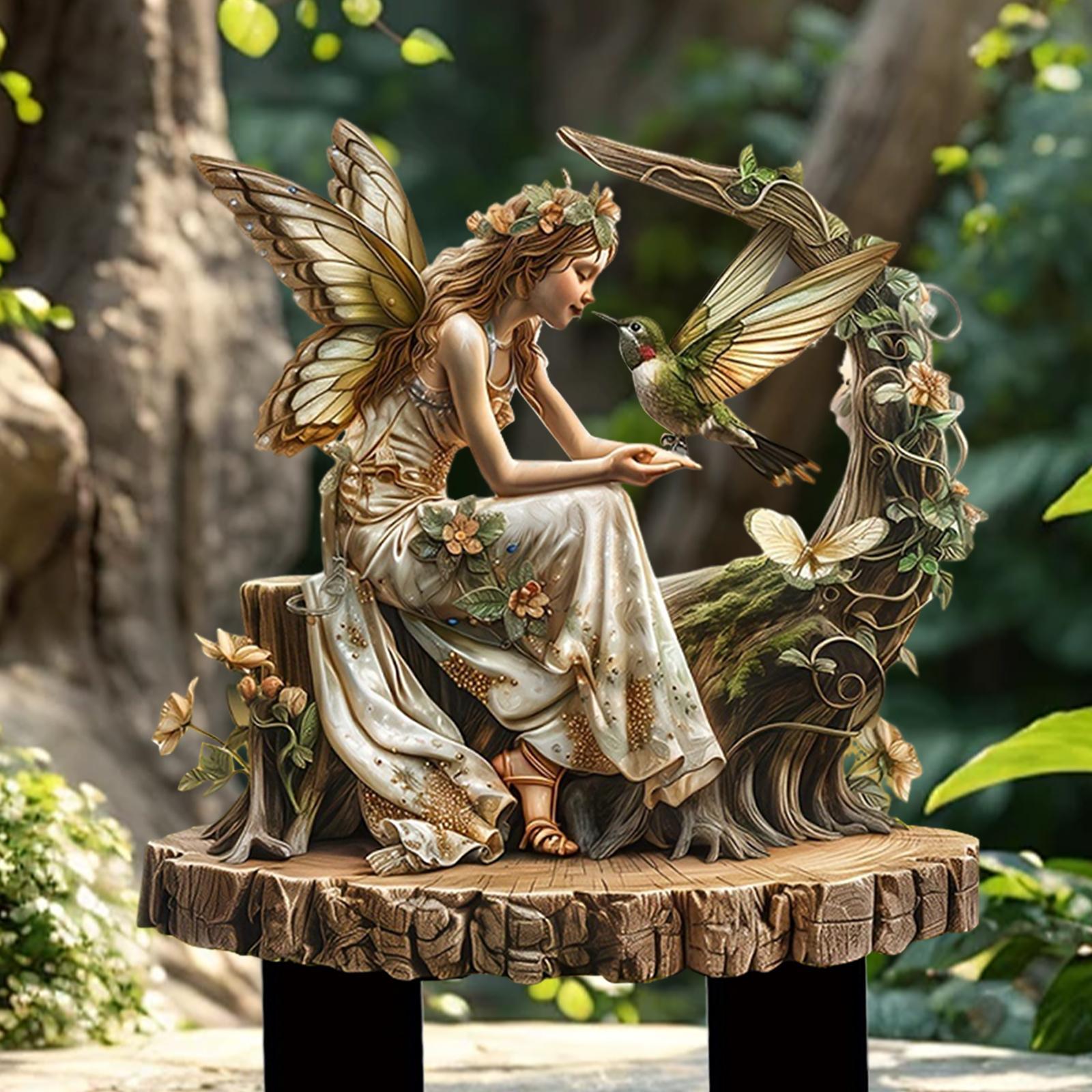 Fairy Decorative Garden Stake  - Bonsai Garden Art 评论和价格