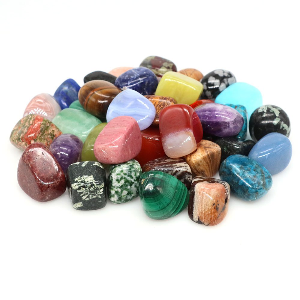 Natural Tumbled Stones Healing - Bonsai Rock Garden 评论和价格