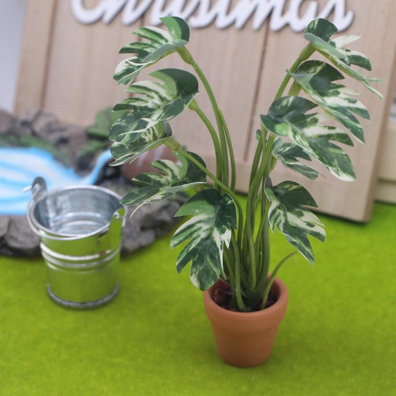 New.1PC 1/12 Dollhouse Simulat - Bonsai Garden Decor 评论和价格