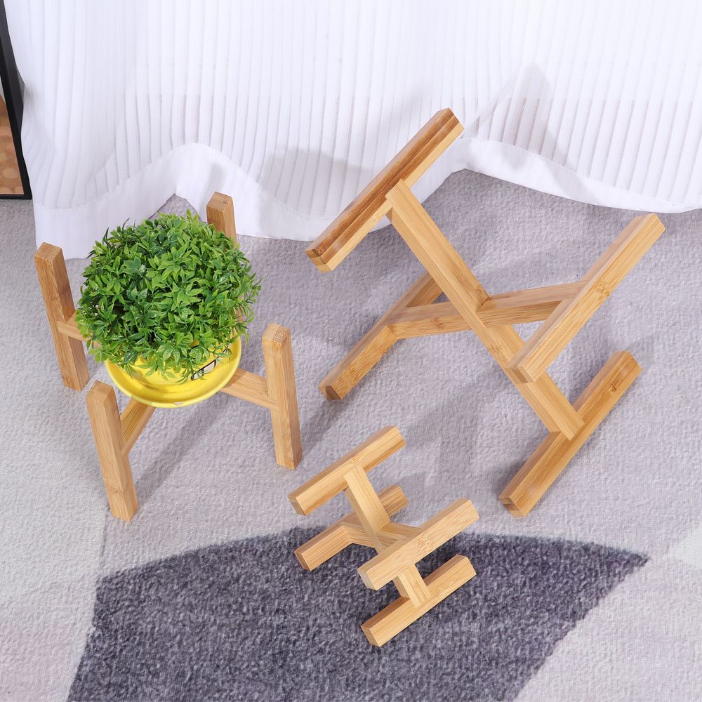 Bonsai Display Stand Bamboo Tr - Bonsai Garden Display Stands 评论和价格