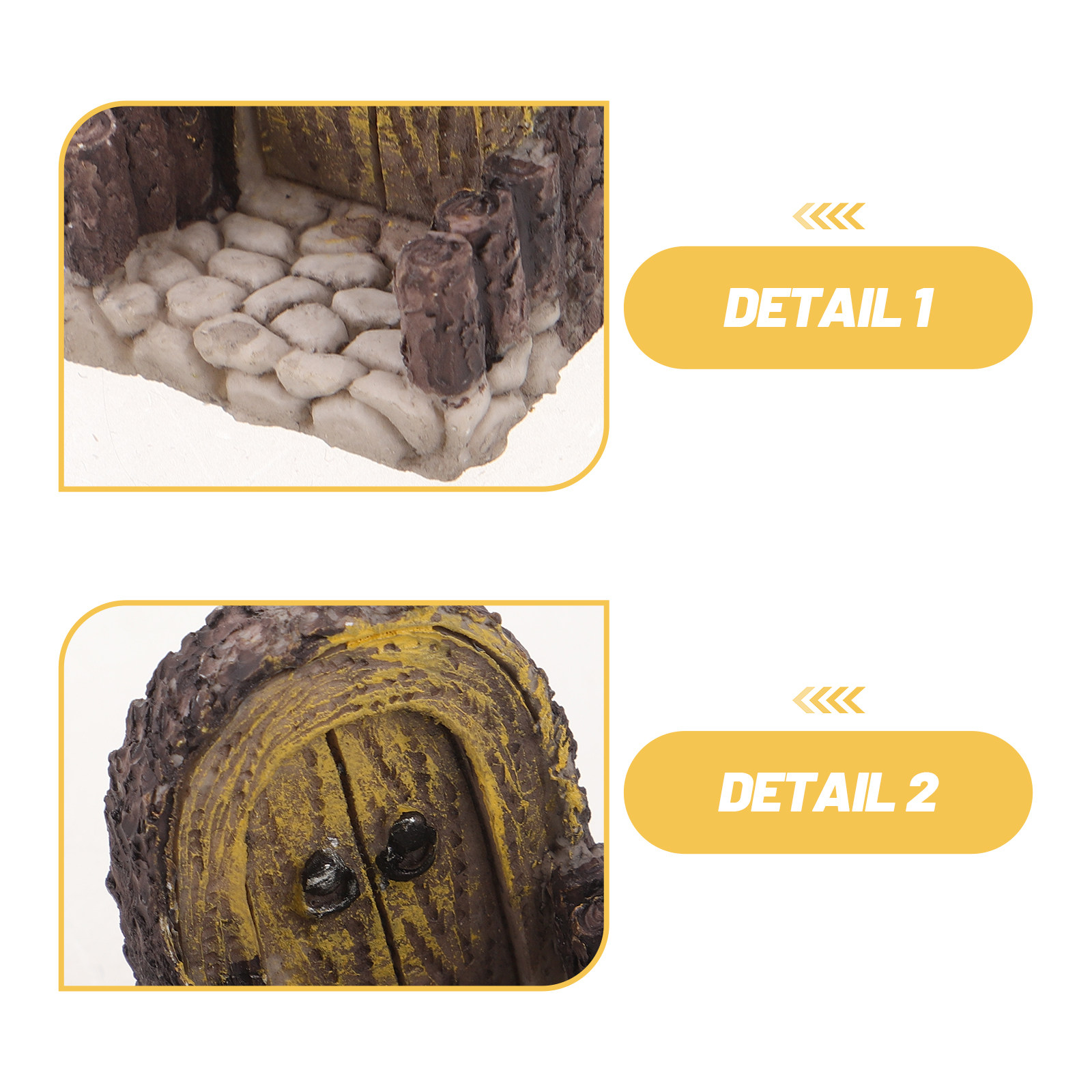 2Pcs Micro Landscape Decoratio - Bonsai Garden Art 评论和价格