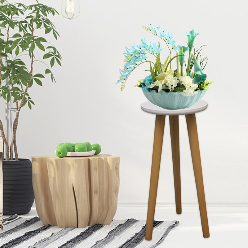 Wood Flower Pot Bonsai Rack Ho - Bonsai Garden Display Stands 评论和价格